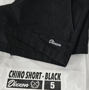DIXXON Black Chino Shorts Women's 5